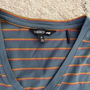 Toad v neck casual dress